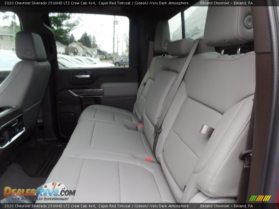 Rear Seat of 2020 Chevrolet Silverado 2500HD LTZ Crew Cab 4x4 Photo #23
