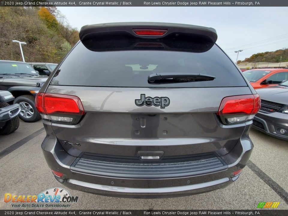 2020 Jeep Grand Cherokee Altitude 4x4 Granite Crystal Metallic / Black Photo #4