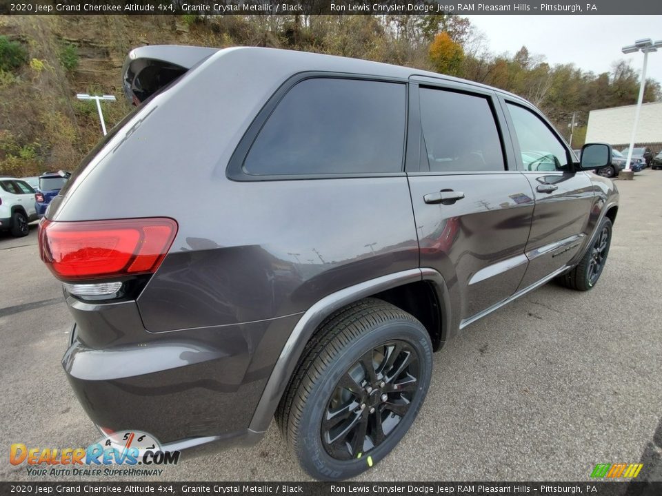 2020 Jeep Grand Cherokee Altitude 4x4 Granite Crystal Metallic / Black Photo #6