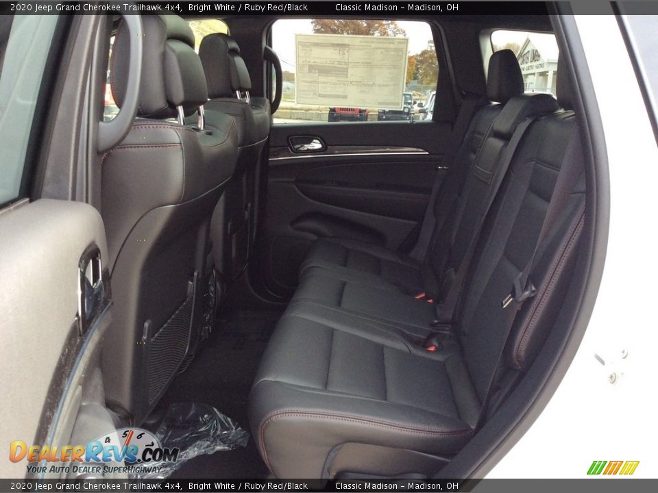 Rear Seat of 2020 Jeep Grand Cherokee Trailhawk 4x4 Photo #18