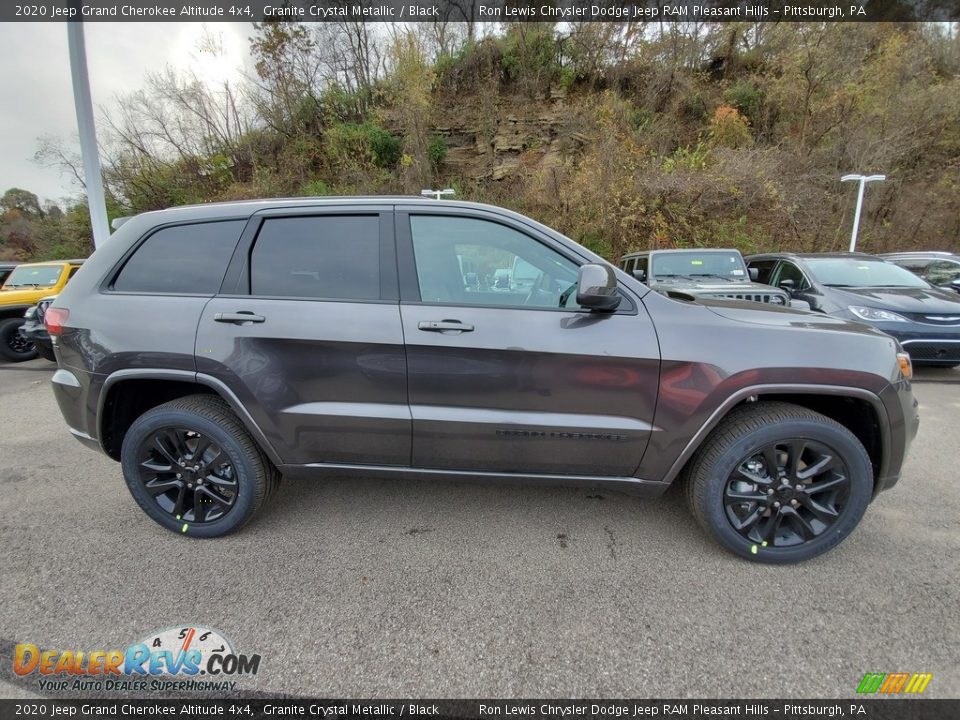 2020 Jeep Grand Cherokee Altitude 4x4 Granite Crystal Metallic / Black Photo #7