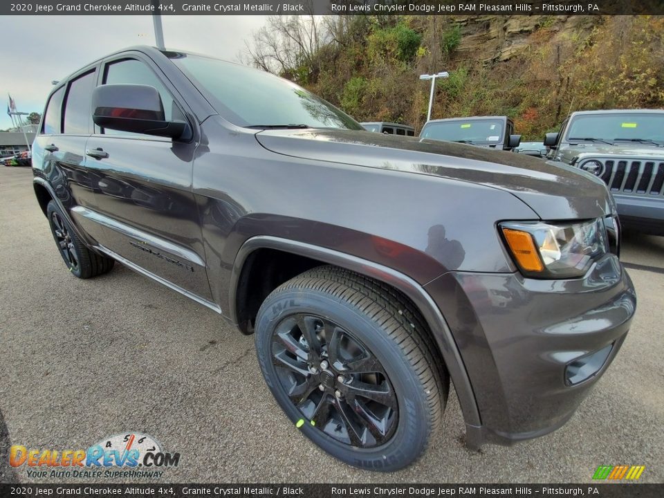 2020 Jeep Grand Cherokee Altitude 4x4 Granite Crystal Metallic / Black Photo #8