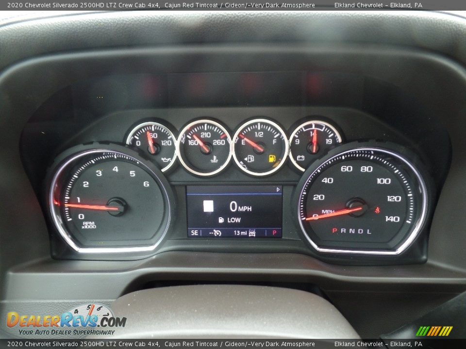 2020 Chevrolet Silverado 2500HD LTZ Crew Cab 4x4 Gauges Photo #34