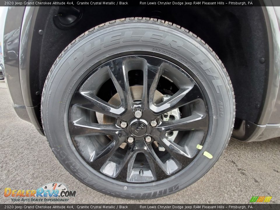 2020 Jeep Grand Cherokee Altitude 4x4 Granite Crystal Metallic / Black Photo #10