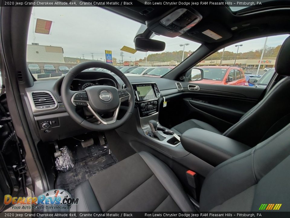 2020 Jeep Grand Cherokee Altitude 4x4 Granite Crystal Metallic / Black Photo #13
