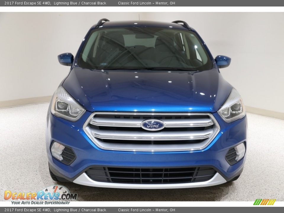 2017 Ford Escape SE 4WD Lightning Blue / Charcoal Black Photo #2