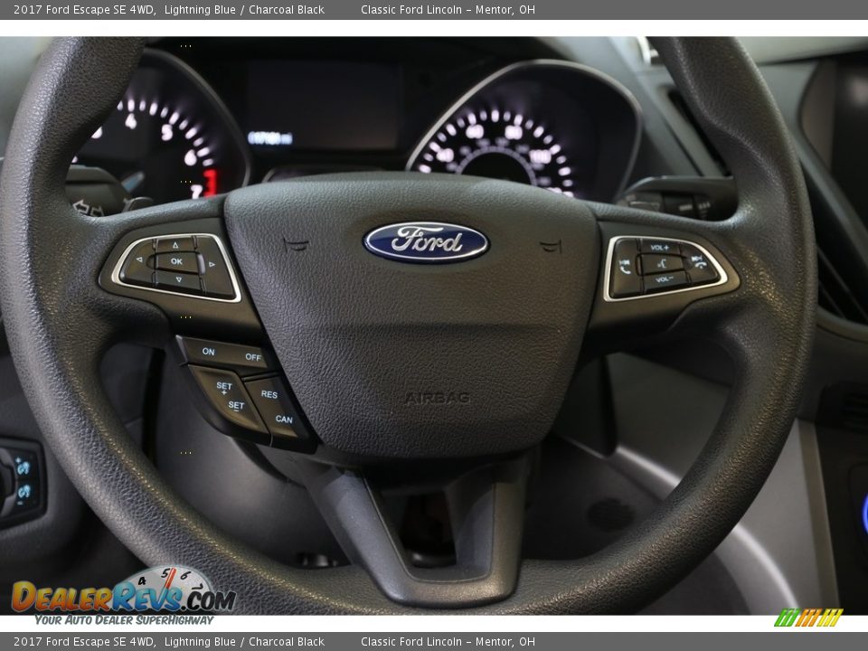 2017 Ford Escape SE 4WD Lightning Blue / Charcoal Black Photo #7
