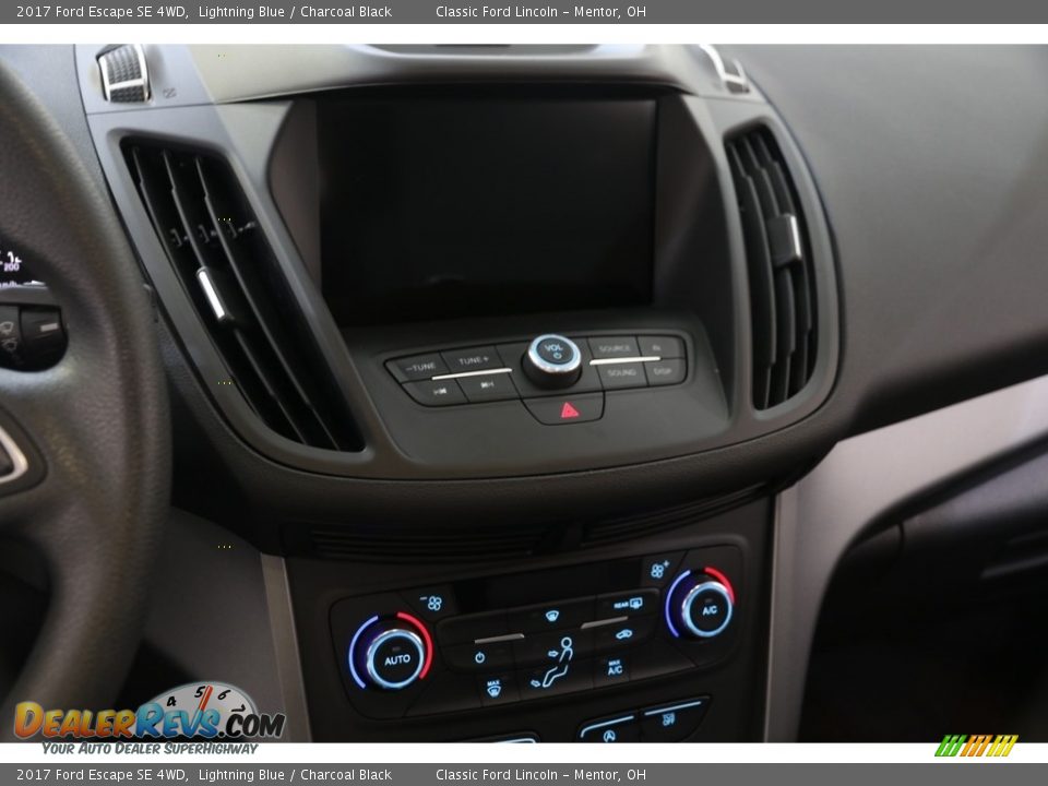 2017 Ford Escape SE 4WD Lightning Blue / Charcoal Black Photo #9