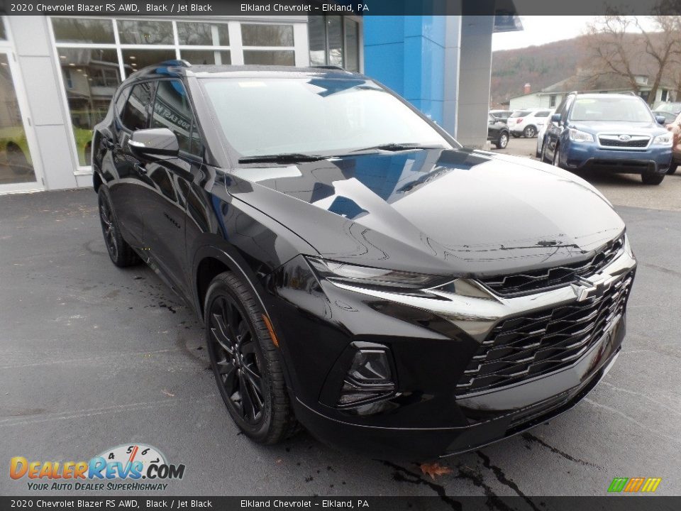 2020 Chevrolet Blazer RS AWD Black / Jet Black Photo #1