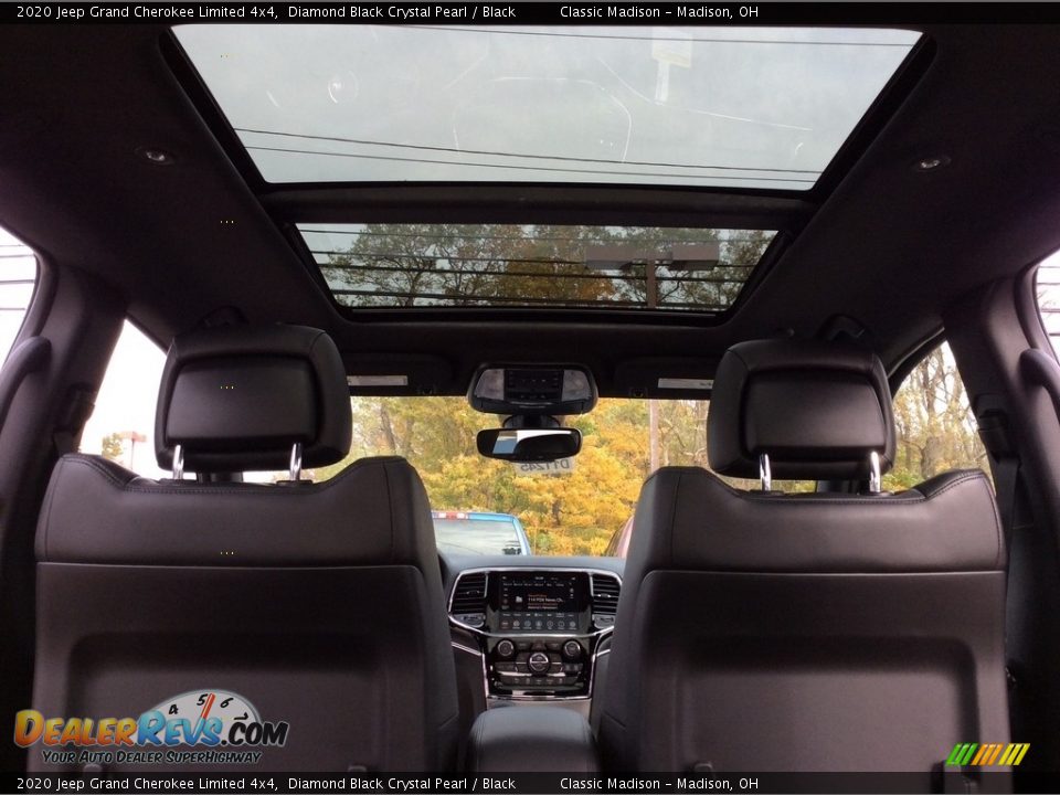 2020 Jeep Grand Cherokee Limited 4x4 Diamond Black Crystal Pearl / Black Photo #19