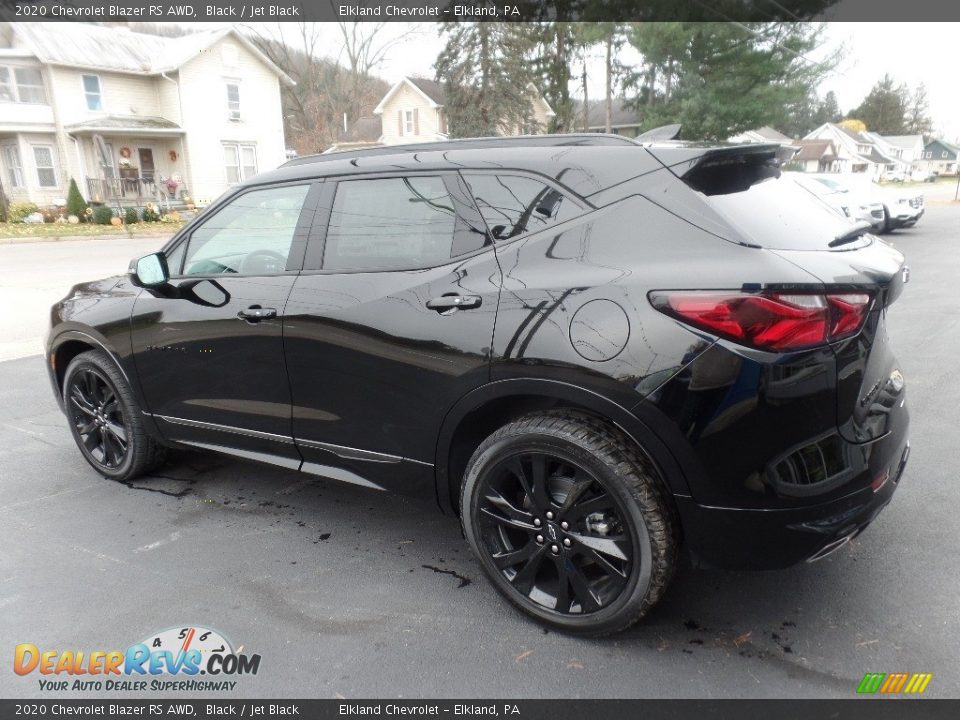 2020 Chevrolet Blazer RS AWD Black / Jet Black Photo #5