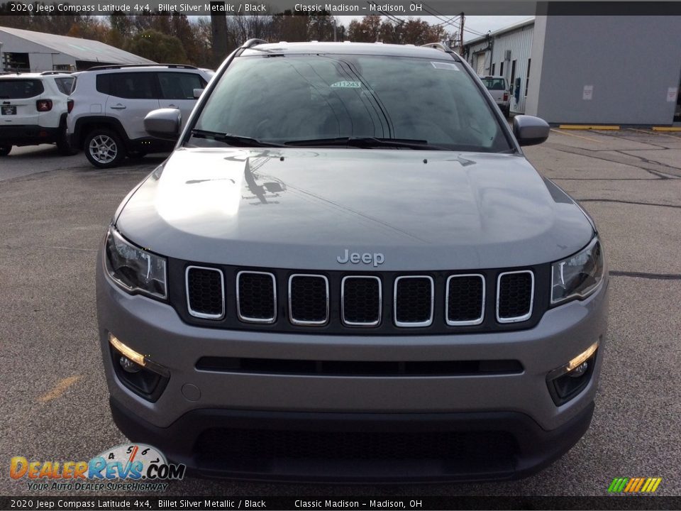 2020 Jeep Compass Latitude 4x4 Billet Silver Metallic / Black Photo #4
