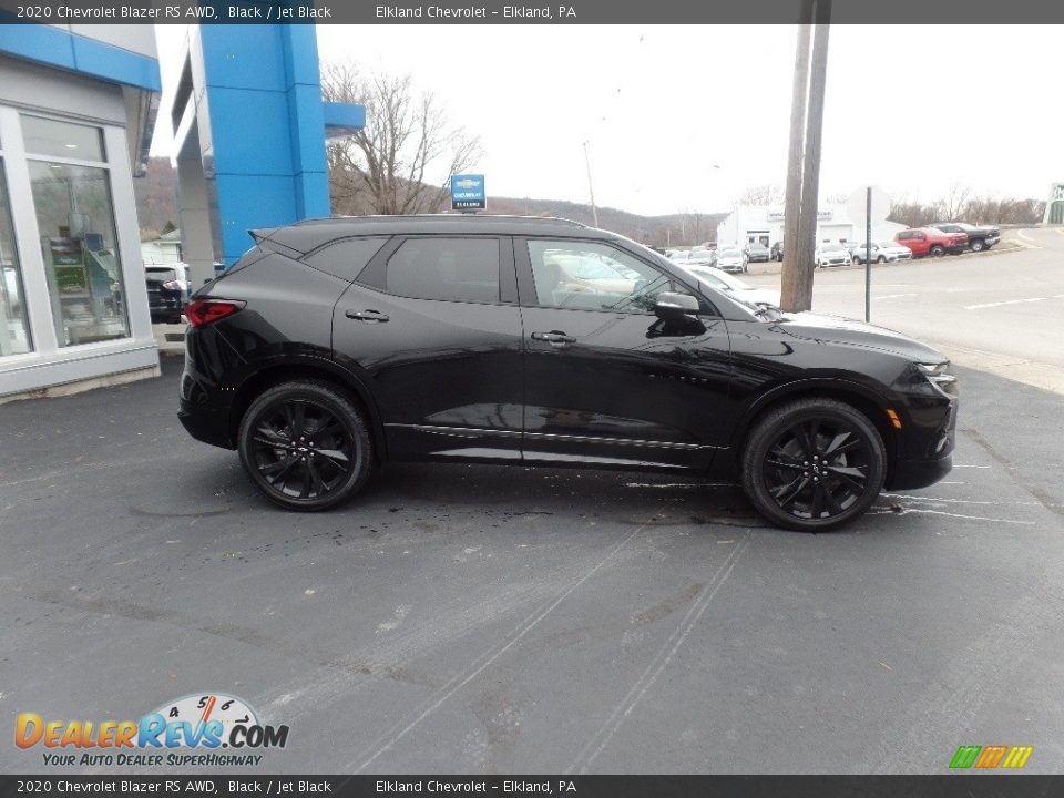 Black 2020 Chevrolet Blazer RS AWD Photo #9