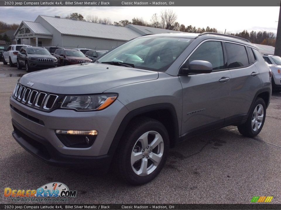 2020 Jeep Compass Latitude 4x4 Billet Silver Metallic / Black Photo #5