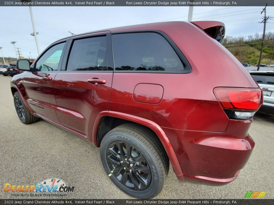2020 Jeep Grand Cherokee Altitude 4x4 Velvet Red Pearl / Black Photo #3