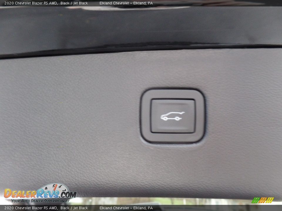 2020 Chevrolet Blazer RS AWD Black / Jet Black Photo #16