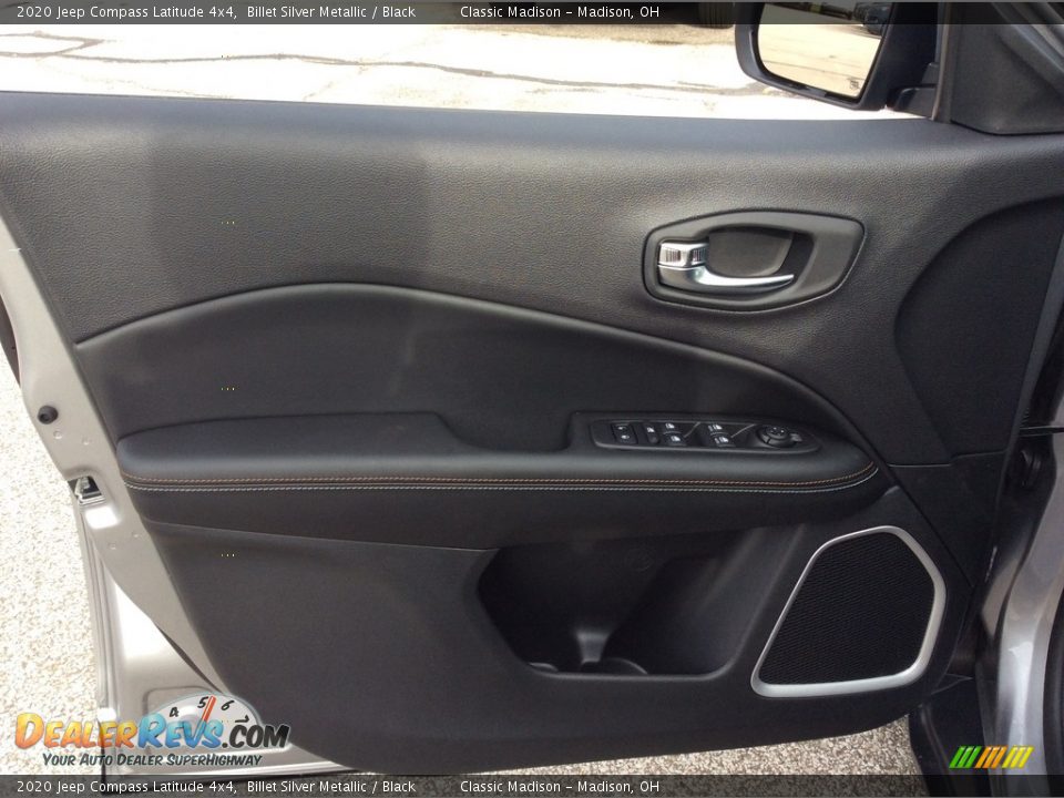 2020 Jeep Compass Latitude 4x4 Billet Silver Metallic / Black Photo #10