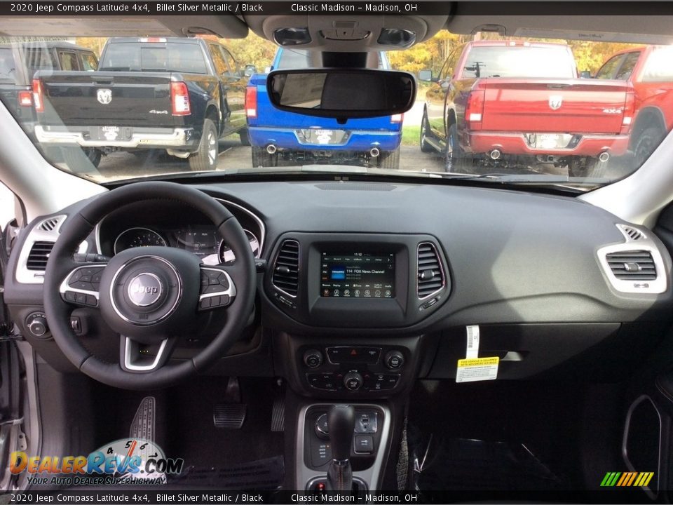2020 Jeep Compass Latitude 4x4 Billet Silver Metallic / Black Photo #12