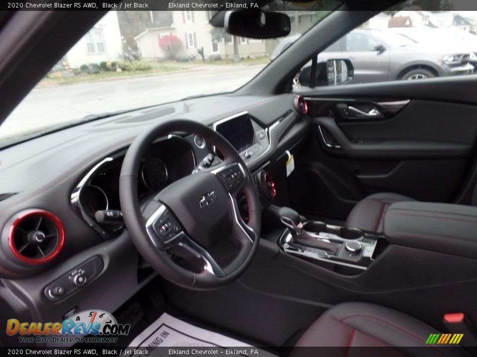 2020 Chevrolet Blazer RS AWD Black / Jet Black Photo #21