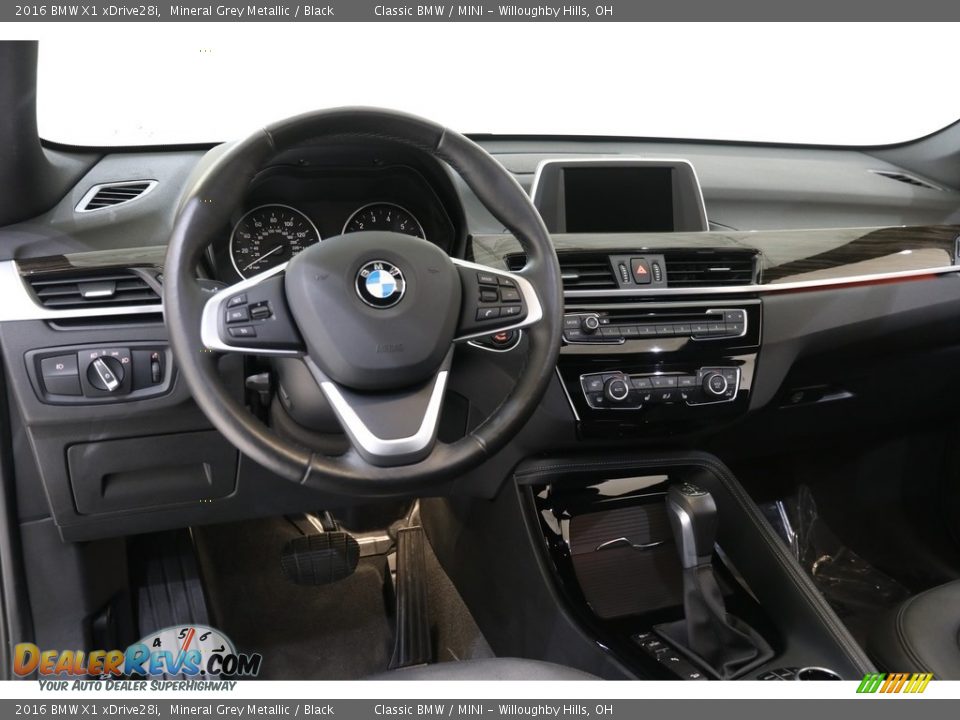 2016 BMW X1 xDrive28i Mineral Grey Metallic / Black Photo #6