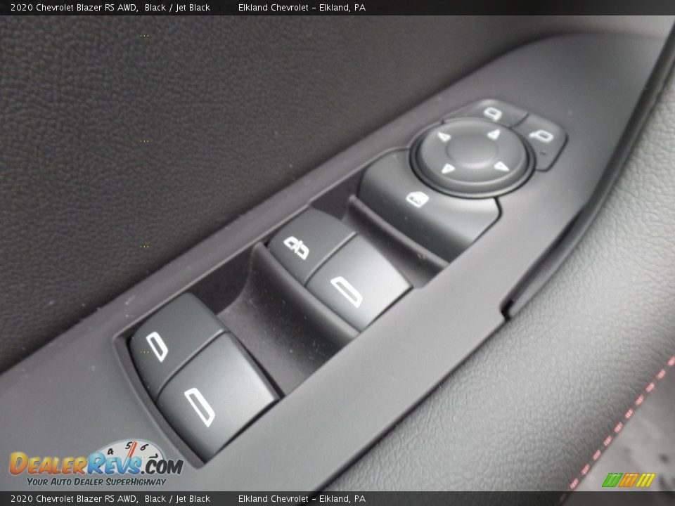 2020 Chevrolet Blazer RS AWD Black / Jet Black Photo #22