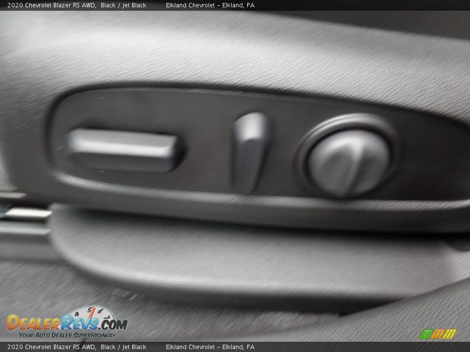 2020 Chevrolet Blazer RS AWD Black / Jet Black Photo #24