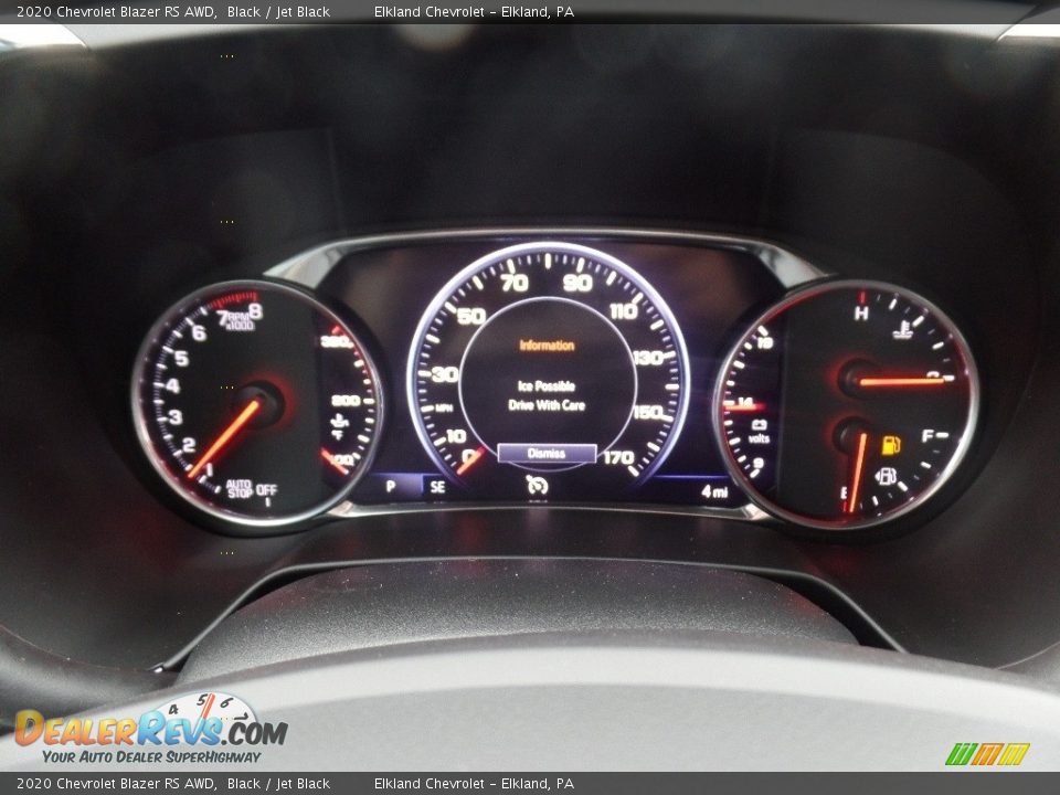 2020 Chevrolet Blazer RS AWD Gauges Photo #28