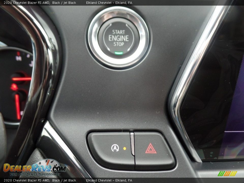 2020 Chevrolet Blazer RS AWD Black / Jet Black Photo #30