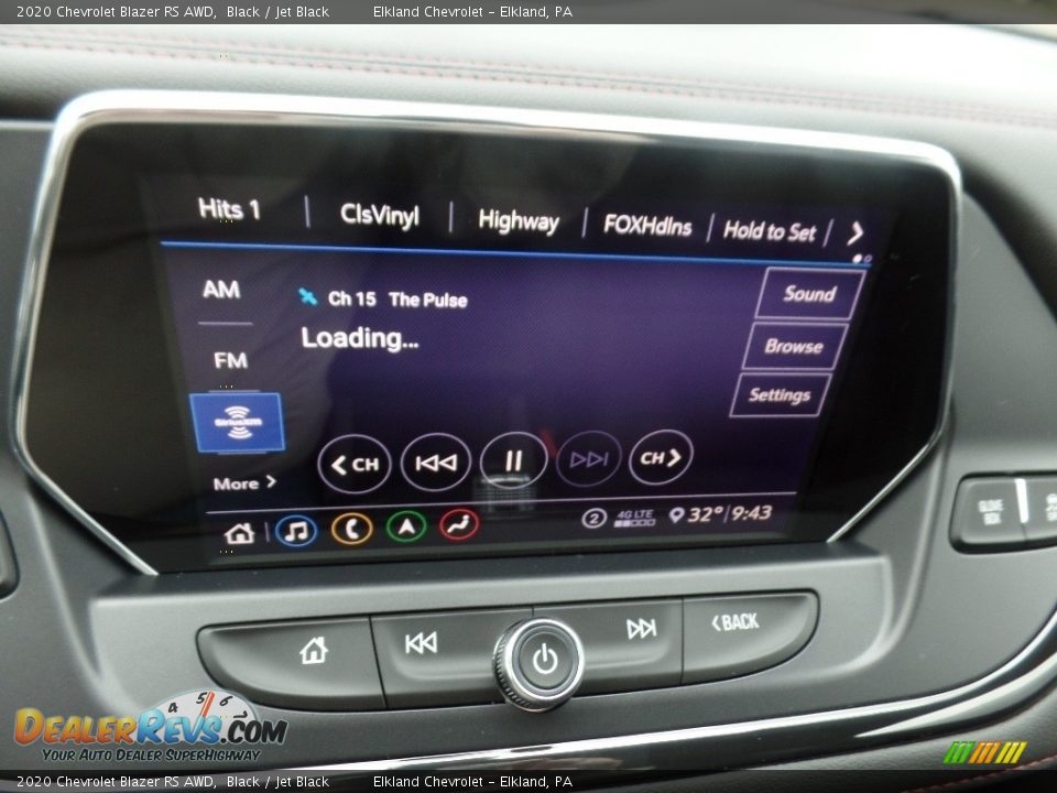 Controls of 2020 Chevrolet Blazer RS AWD Photo #33