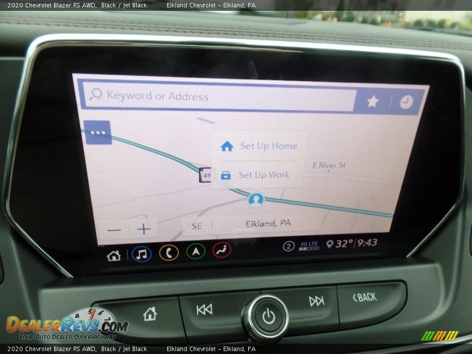 Navigation of 2020 Chevrolet Blazer RS AWD Photo #34