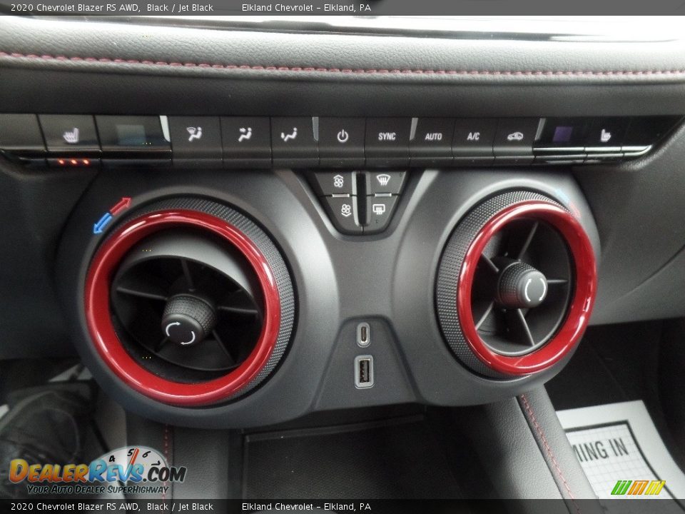 Controls of 2020 Chevrolet Blazer RS AWD Photo #36