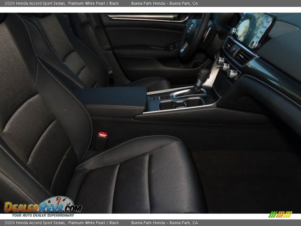 2020 Honda Accord Sport Sedan Platinum White Pearl / Black Photo #25