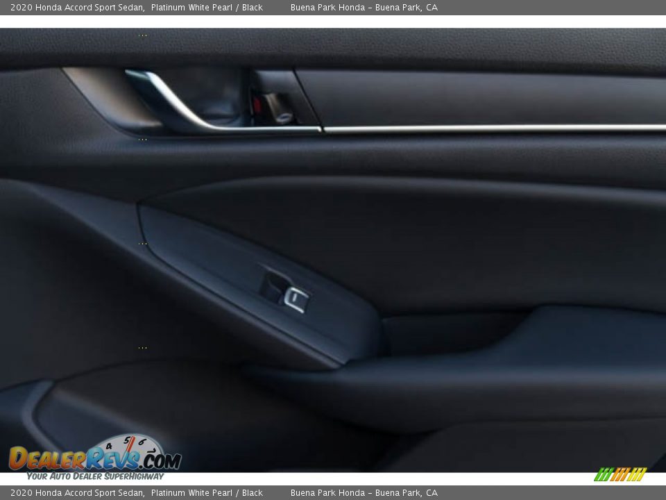 2020 Honda Accord Sport Sedan Platinum White Pearl / Black Photo #31