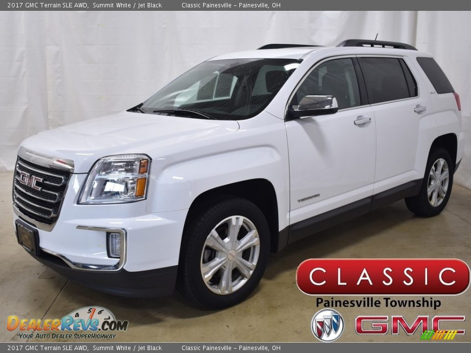 2017 GMC Terrain SLE AWD Summit White / Jet Black Photo #1