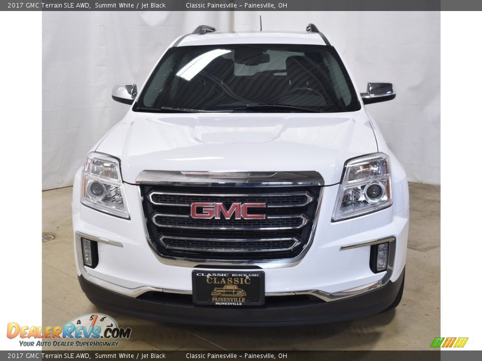 2017 GMC Terrain SLE AWD Summit White / Jet Black Photo #4