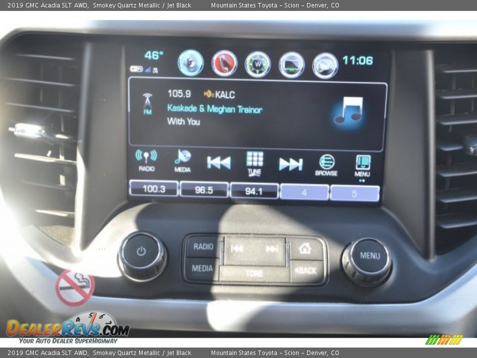 2019 GMC Acadia SLT AWD Smokey Quartz Metallic / Jet Black Photo #11