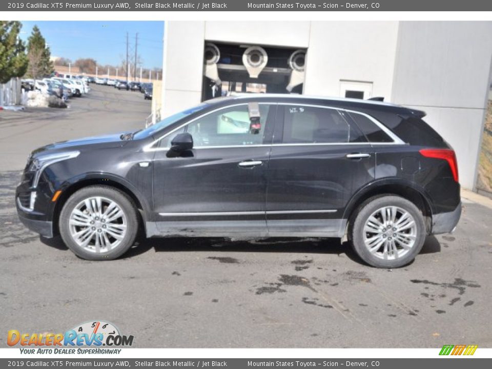 2019 Cadillac XT5 Premium Luxury AWD Stellar Black Metallic / Jet Black Photo #3
