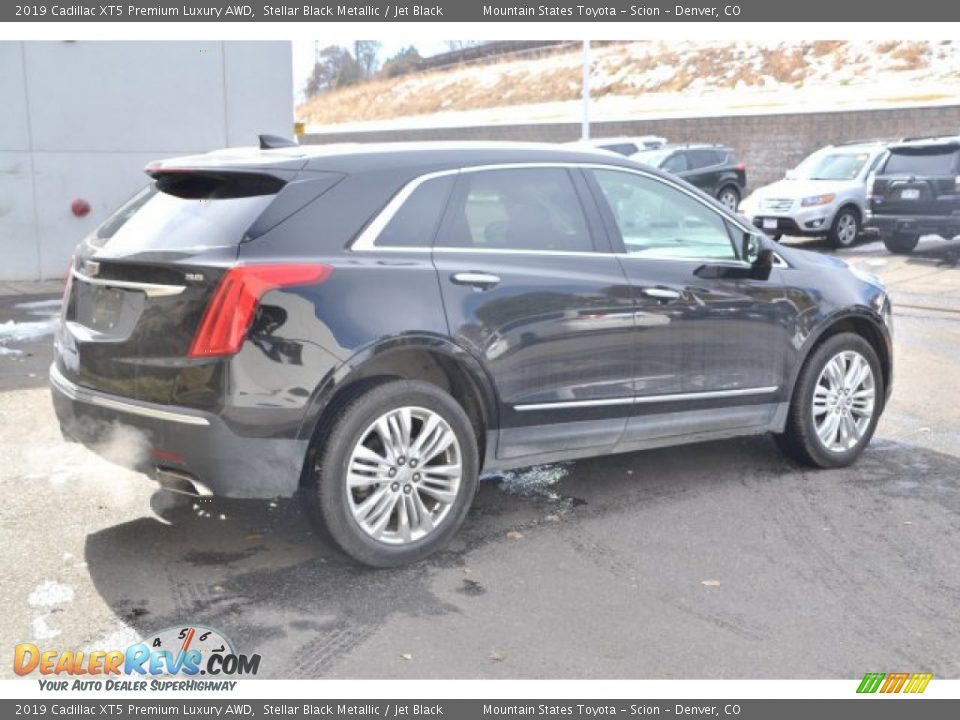 2019 Cadillac XT5 Premium Luxury AWD Stellar Black Metallic / Jet Black Photo #6