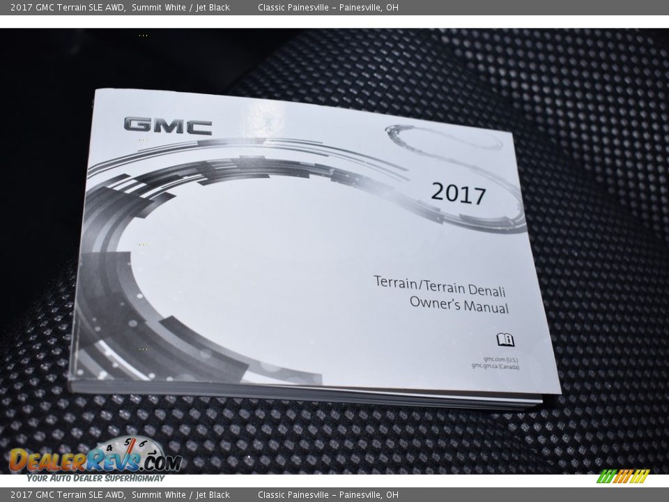 2017 GMC Terrain SLE AWD Summit White / Jet Black Photo #17