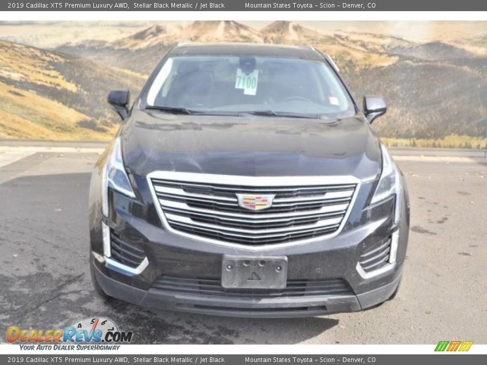2019 Cadillac XT5 Premium Luxury AWD Stellar Black Metallic / Jet Black Photo #8