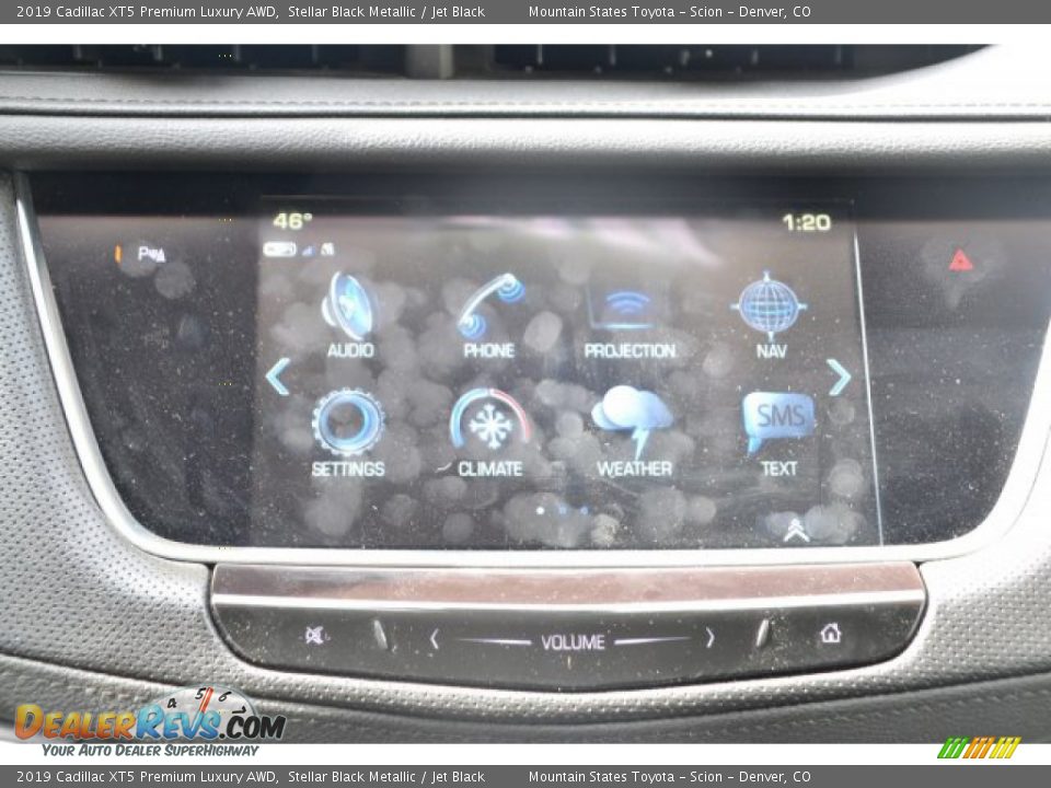 2019 Cadillac XT5 Premium Luxury AWD Stellar Black Metallic / Jet Black Photo #11