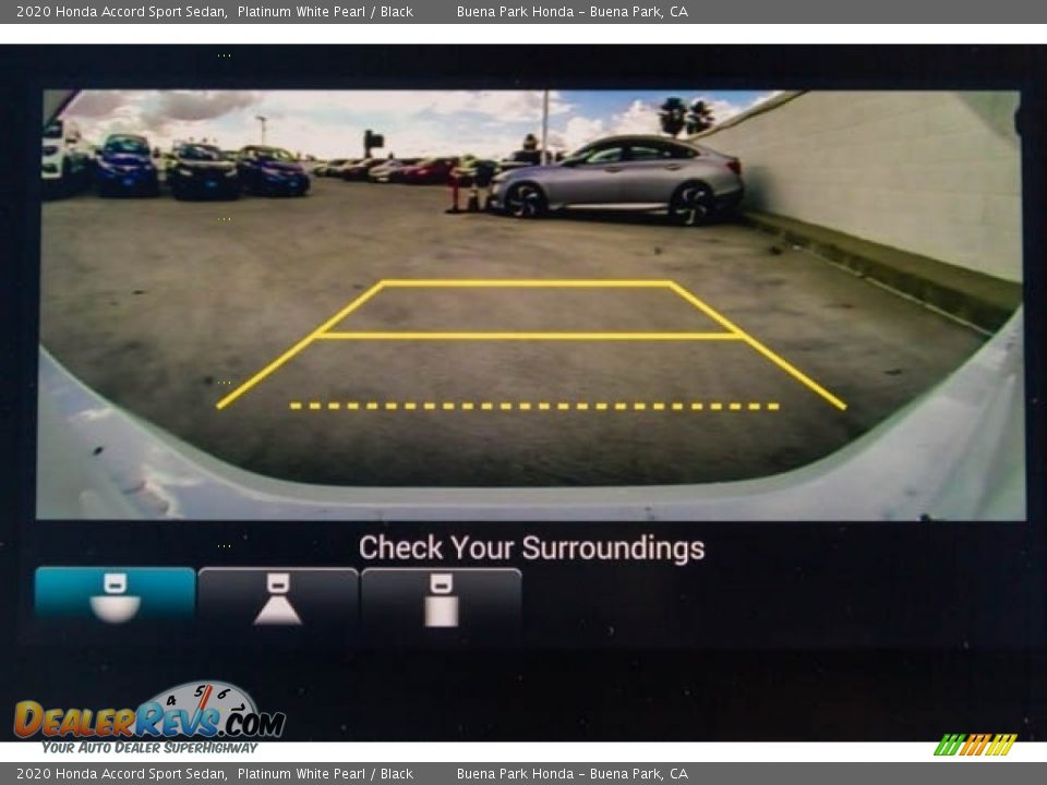 2020 Honda Accord Sport Sedan Platinum White Pearl / Black Photo #15