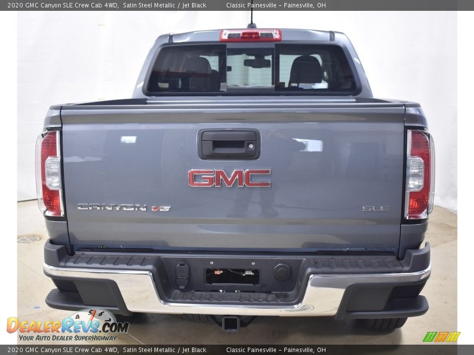 2020 GMC Canyon SLE Crew Cab 4WD Satin Steel Metallic / Jet Black Photo #3