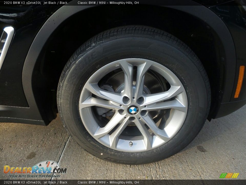2020 BMW X3 xDrive30i Jet Black / Black Photo #2