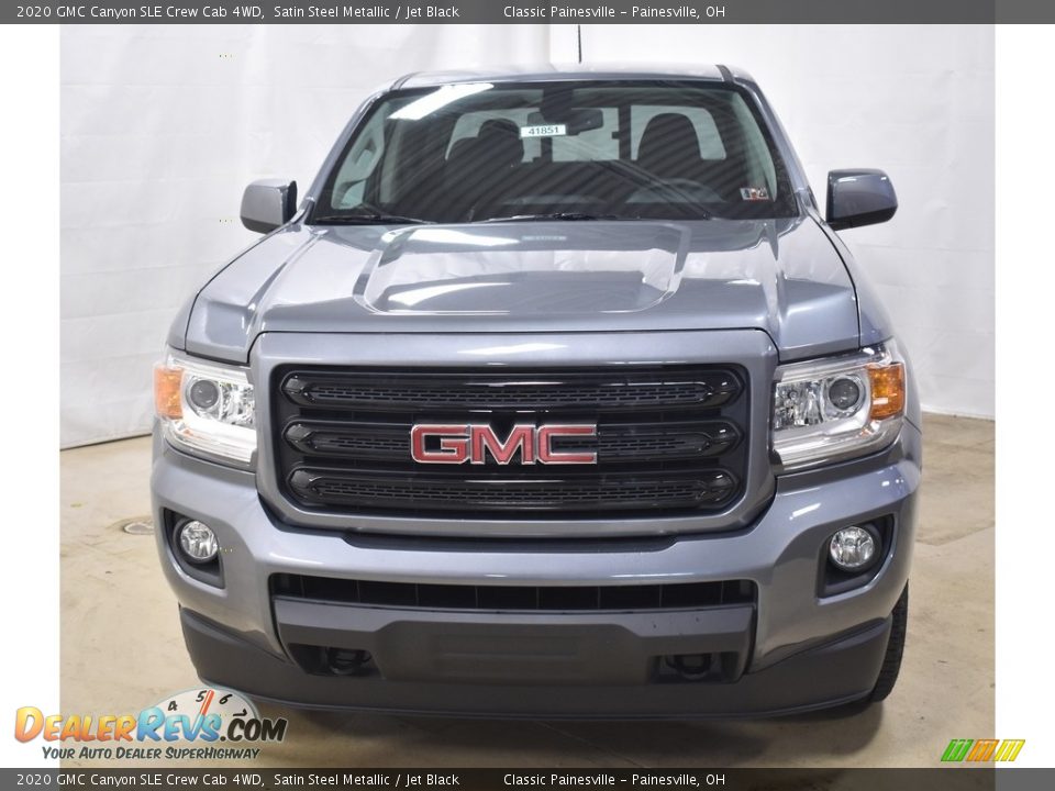 2020 GMC Canyon SLE Crew Cab 4WD Satin Steel Metallic / Jet Black Photo #4