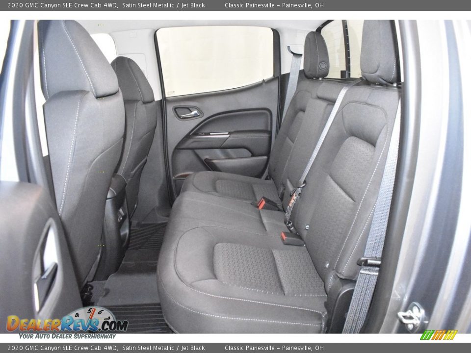 2020 GMC Canyon SLE Crew Cab 4WD Satin Steel Metallic / Jet Black Photo #7