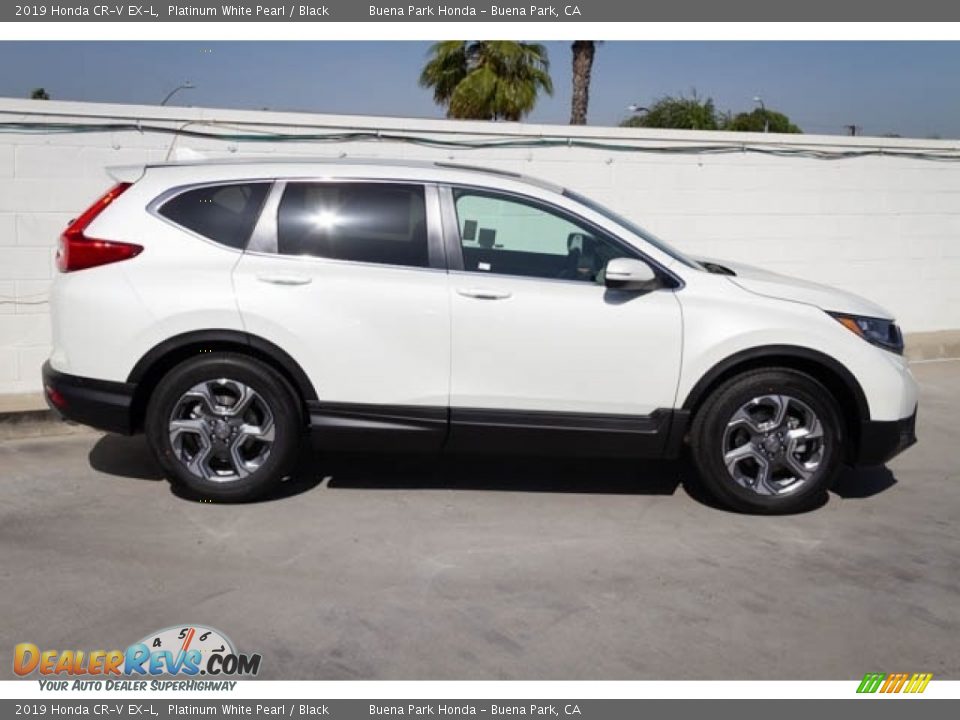 2019 Honda CR-V EX-L Platinum White Pearl / Black Photo #7