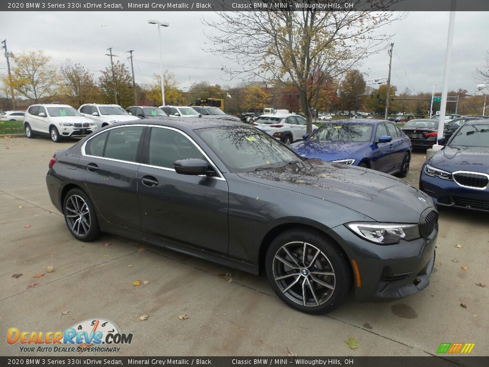 2020 BMW 3 Series 330i xDrive Sedan Mineral Grey Metallic / Black Photo #1