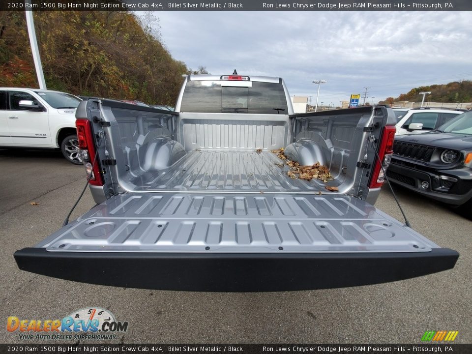 2020 Ram 1500 Big Horn Night Edition Crew Cab 4x4 Billet Silver Metallic / Black Photo #5
