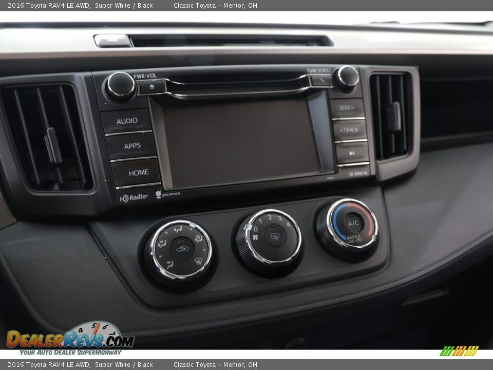 2016 Toyota RAV4 LE AWD Super White / Black Photo #8